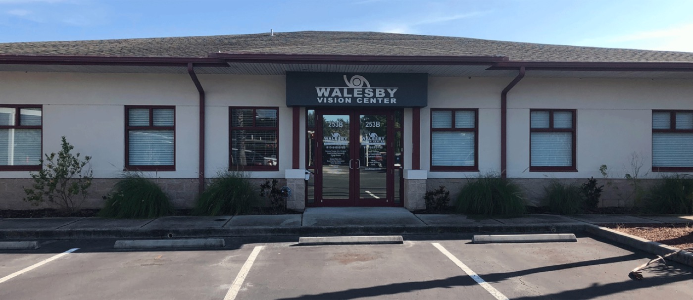 The Walesby Vision Center Oldsmar office at 253 Pine Ave N, Building B